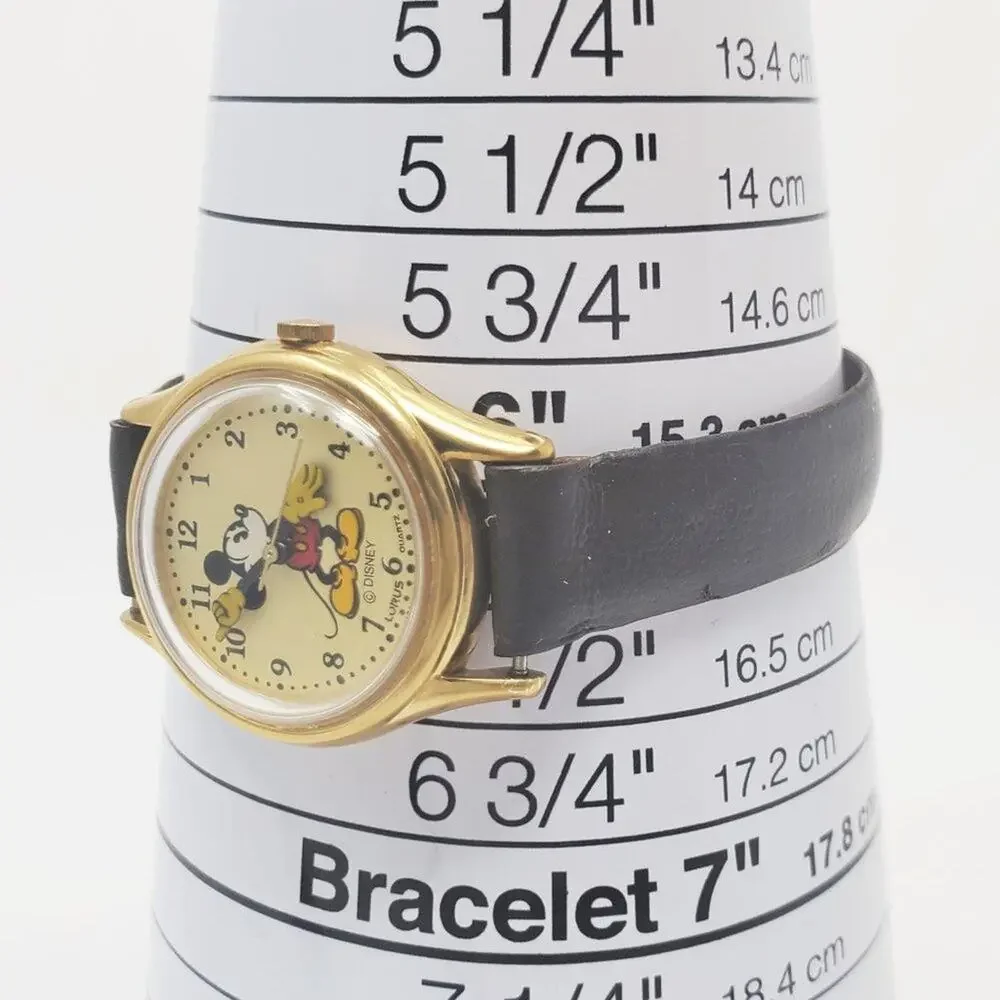 Disney X Lorus Mickey Mouse VTG 80s Ladies Watch